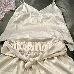 2 Piece Cami and tap pant lingere